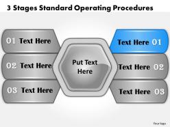 1013 business ppt diagram 3 stages standard operating procedures powerpoint template