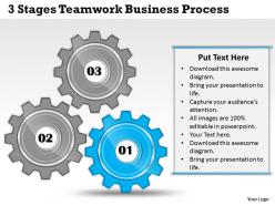 1013 business ppt diagram 3 stages teamwork business process powerpoint template