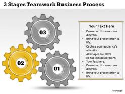 1013 business ppt diagram 3 stages teamwork business process powerpoint template