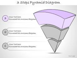 1013 business ppt diagram 3 steps pyramid diagram powerpoint template