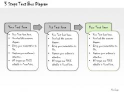 1013 business ppt diagram 3 steps text box diagram powerpoint template