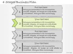 1013 business ppt diagram 4 staged business plan powerpoint template