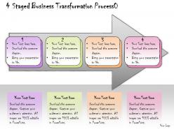 1013 business ppt diagram 4 staged business transformation process powerpoint template
