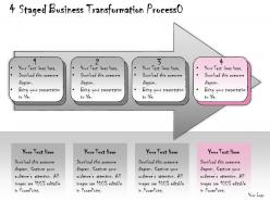 1013 business ppt diagram 4 staged business transformation process powerpoint template