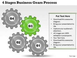 1013 business ppt diagram 4 stages business gears process powerpoint template