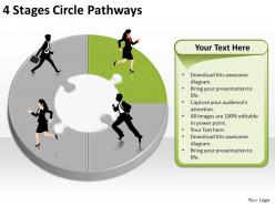 1013 business ppt diagram 4 stages circle pathways powerpoint template