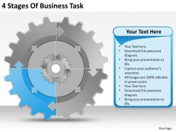 1013 business ppt diagram 4 stages of business task powerpoint template