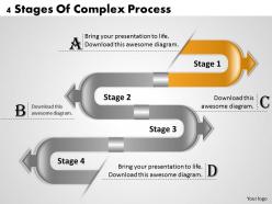 1013 business ppt diagram 4 stages of complex process powerpoint template