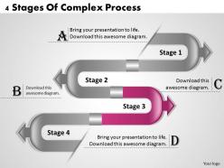 1013 business ppt diagram 4 stages of complex process powerpoint template