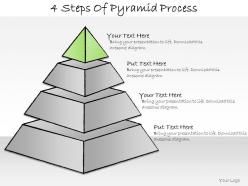 1013 business ppt diagram 4 steps of pyramid process powerpoint template