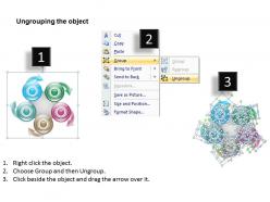 5724232 style circular loop 5 piece powerpoint presentation diagram infographic slide
