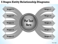 1013 business ppt diagram 5 stages entity relationship diagrams powerpoint template