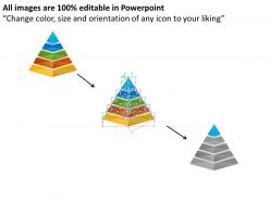11532986 style layered pyramid 5 piece powerpoint presentation diagram infographic slide