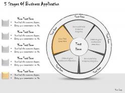 1013 business ppt diagram 5 stages of business application powerpoint template