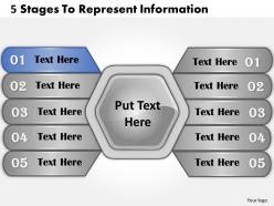 1013 business ppt diagram 5 stages to represent information powerpoint template