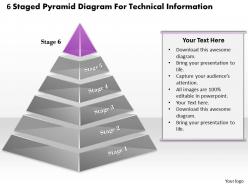 16593800 style layered pyramid 6 piece powerpoint presentation diagram infographic slide