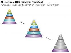 55574646 style layered pyramid 6 piece powerpoint presentation diagram infographic slide