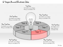 1013 business ppt diagram 6 stages around business idea powerpoint template