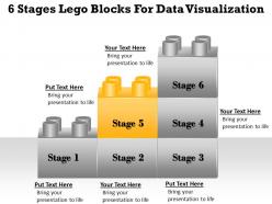 1013 business ppt diagram 6 stages lego blocks for data visualization powerpoint template