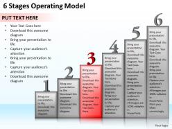 1013 business ppt diagram 6 stages operating model powerpoint template
