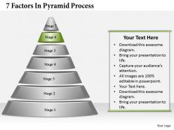 1013 business ppt diagram 7 factors in pyramid process powerpoint template
