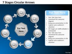 1013 business ppt diagram 7 stages circular arrows powerpoint template