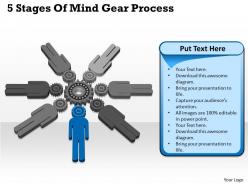 93061698 style variety 1 gears 7 piece powerpoint presentation diagram infographic slide