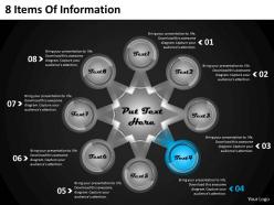 1013 business ppt diagram 8 items of information powerpoint template