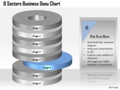 1013 business ppt diagram 8 sectors business donut chart powerpoint template