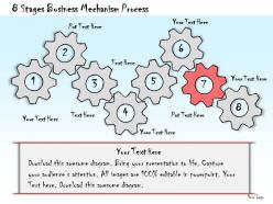 1013 business ppt diagram 8 stages business mechanism process powerpoint template