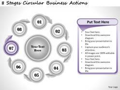 1013 business ppt diagram 8 stages cicular business actions powerpoint template