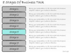 1013 business ppt diagram 8 stages of business task powerpoint template