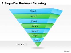 1013 business ppt diagram 8 steps for business planning powerpoint template