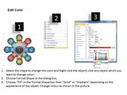 1013 business ppt diagram 8 steps to set benchmark powerpoint template