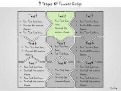1013 business ppt diagram 9 stages of process design powerpoint template