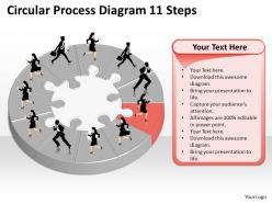 62825650 style division pie-donut 11 piece powerpoint presentation diagram infographic slide