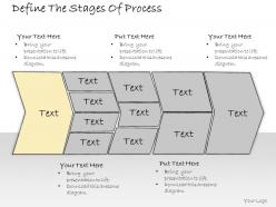 1013 business ppt diagram define the stages of process powerpoint template