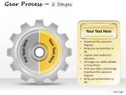 1013 business ppt diagram gear process 2 stages powerpoint template
