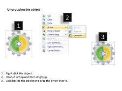 8919743 style variety 1 gears 2 piece powerpoint presentation diagram infographic slide
