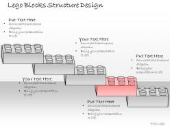 1013 business ppt diagram lego blocks structure design powerpoint template