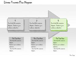 1013 business ppt diagram linear process flow diagram powerpoint template
