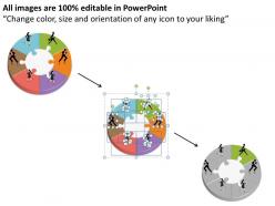 14124557 style division pie-donut 6 piece powerpoint presentation diagram infographic slide
