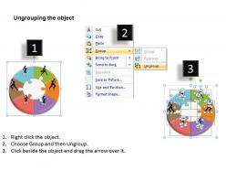 14124557 style division pie-donut 6 piece powerpoint presentation diagram infographic slide