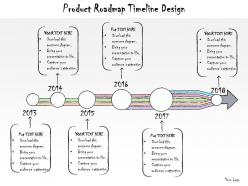 1013 business ppt diagram product roadmap timeline design powerpoint template