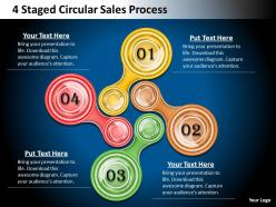 1013 Business Process Consulting 4 Staged Circular Sales Powerpoint Templates PPT Backgrounds For Slides