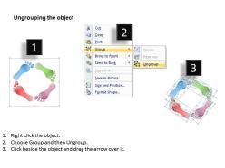 10737129 style circular loop 4 piece powerpoint presentation diagram infographic slide