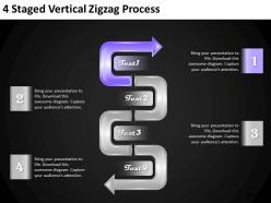 25312023 style circular zig-zag 4 piece powerpoint presentation diagram infographic slide