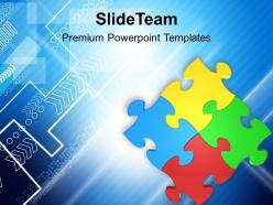 1013 colorful jigsaw puzzle team business powerpoint templates ppt themes and graphics