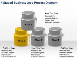 1013 management consulting business 4 staged lego process diagram ppt templates backgrounds for slides