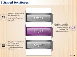 1013 sales management consultant 3 staged text boxes powerpoint templates ppt backgrounds for slides